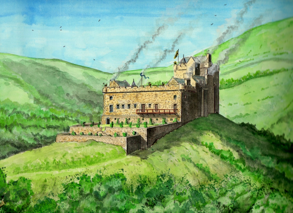 Reconstruction of Castle Campbell
